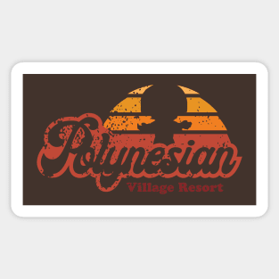 The Polynesian Village Resort Sticker